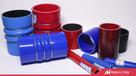 Tubo flessibile in silicone intrecciato flessibile industriale per tubo flessibile in gomma siliconica per radiatore ad alta temperatura